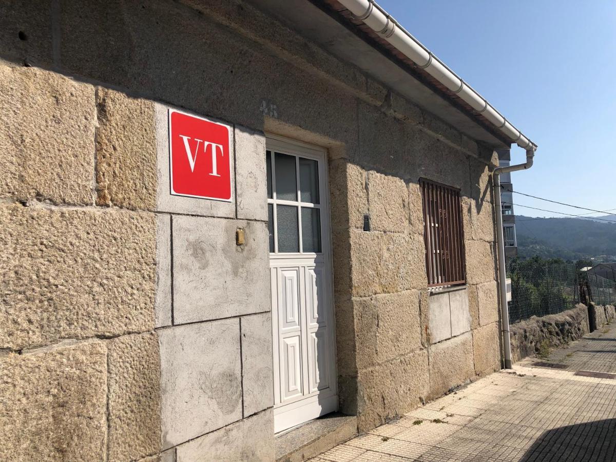 Precioso Apartamento Fina La Caprichosa En Centro De Mondariz Kültér fotó